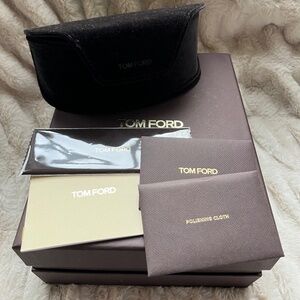 Tom Ford eyeglass box and case